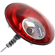 DURAFORCE Tail Light For 2006-2010 Volkswagen VW Beetle Right Clear Red Lens Halogen Bulb
