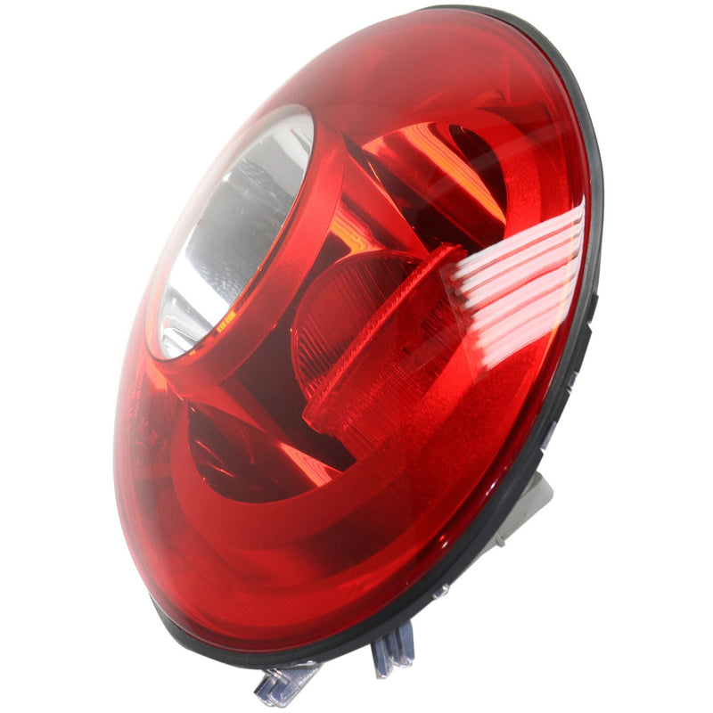 DURAFORCE Tail Light For 2006-2010 Volkswagen VW Beetle Right Clear Red Lens Halogen Bulb