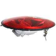 DURAFORCE Tail Light For 2006-2010 Volkswagen VW Beetle Right Clear Red Lens Halogen Bulb