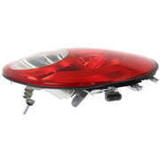 DURAFORCE Tail Light For 2006-2010 Volkswagen VW Beetle Right Clear Red Lens Halogen Bulb