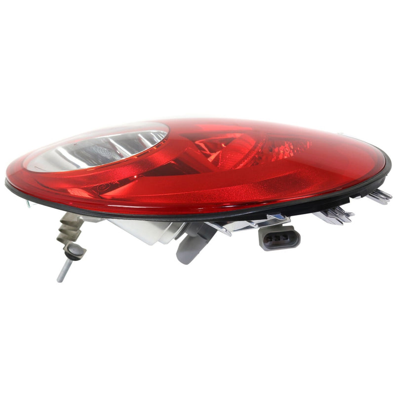 DURAFORCE Tail Light For 2006-2010 Volkswagen VW Beetle Right Clear Red Lens Halogen Bulb