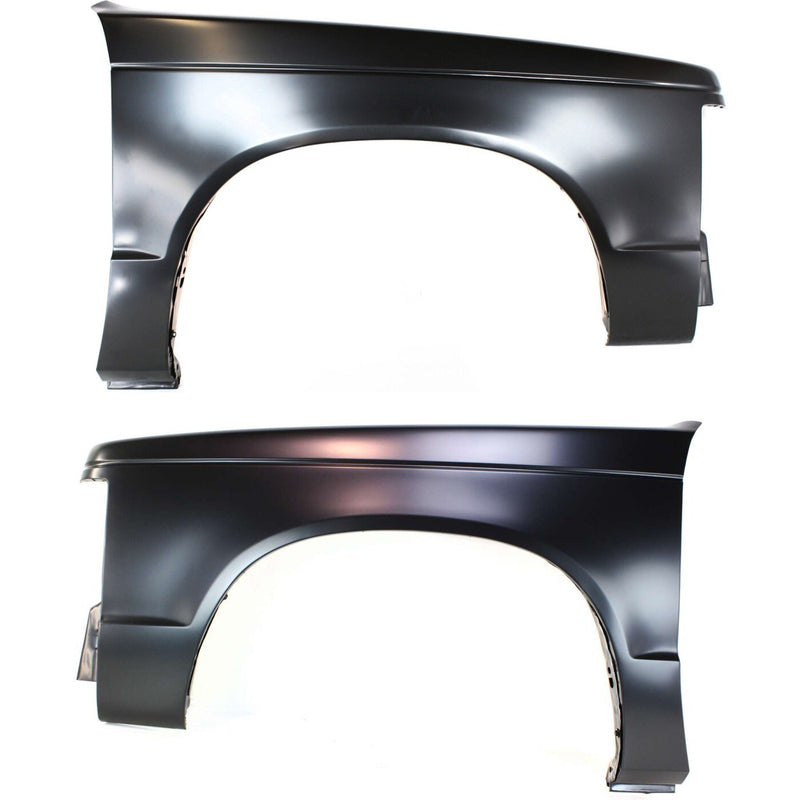 DURAFORCE Fender Set For 82-93 Chevrolet S10 82-90 GMC S15 91-93 Sonoma Front Primed Steel