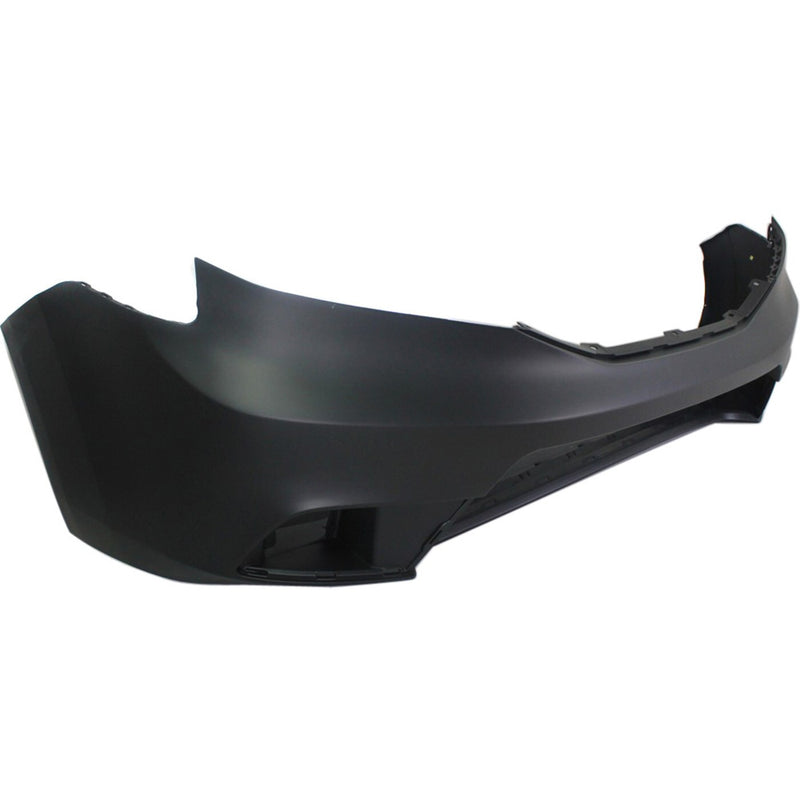 DURAFORCE Front Bumper Cover For 2012-2015 Honda Pilot w/ fog lamp holes Primed