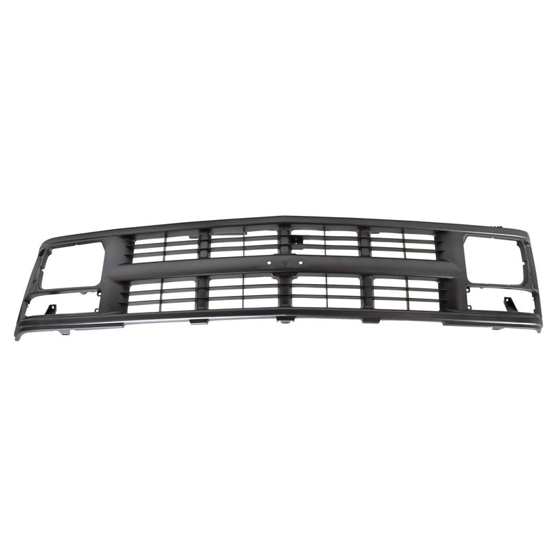 DURAFORCE Grille For 88-99 Chevrolet K1500 C1500 Silver Plastic
