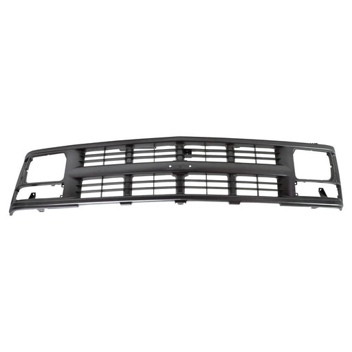 DURAFORCE Grille For 88-99 Chevrolet K1500 C1500 Silver Plastic