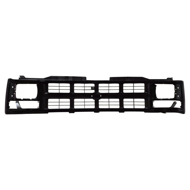 DURAFORCE Grille For 88-99 Chevrolet K1500 C1500 Silver Plastic