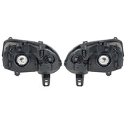 DURAFORCE RH&LH Headlights For 2006-2011 Chevy HHR Halogen Type Chrome Raplacement