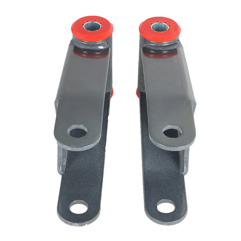 DURAFORCE 2" Rear Drop Lowering Shackle Kit For 1999-07 Ford F250 F350 Super Duty