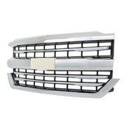 DURAFORCE Front Bumper Grille For 2016-2018 Chevrolet Silverado 1500 W/Chrome Trim