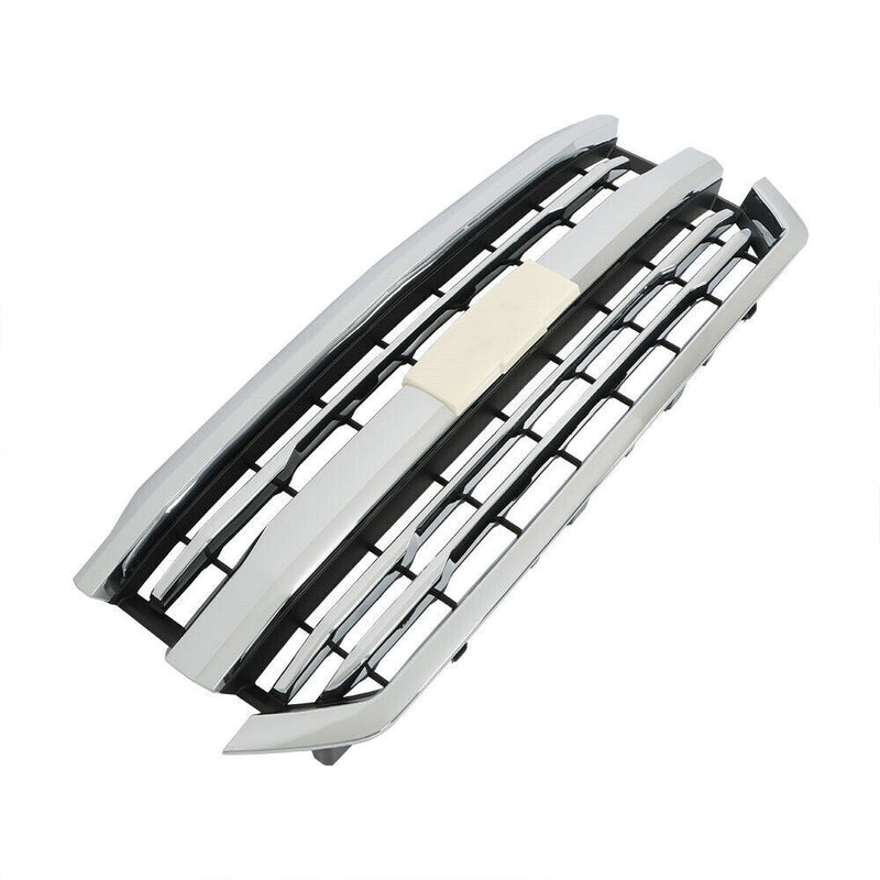 DURAFORCE Front Bumper Grille For 2016-2018 Chevrolet Silverado 1500 W/Chrome Trim
