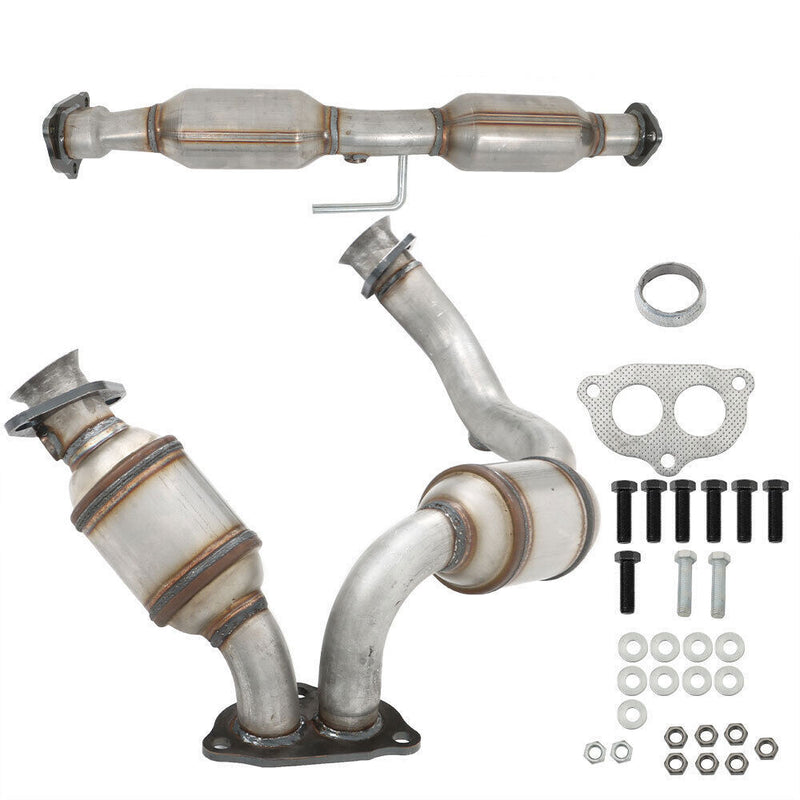 DURAFORCE Catalytic Converters Front+Rear For 2002-2003 Ford Explorer Sport 4.0L