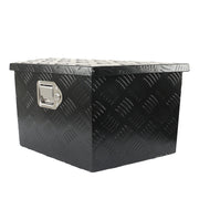 DURAFORCE 26"X13.3"X12" Aluminum Tongue Tool Box Truck Trailer Bed Storage Toolbox
