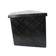 DURAFORCE 26"X13.3"X12" Aluminum Tongue Tool Box Truck Trailer Bed Storage Toolbox