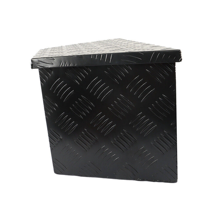 DURAFORCE 26"X13.3"X12" Aluminum Tongue Tool Box Truck Trailer Bed Storage Toolbox