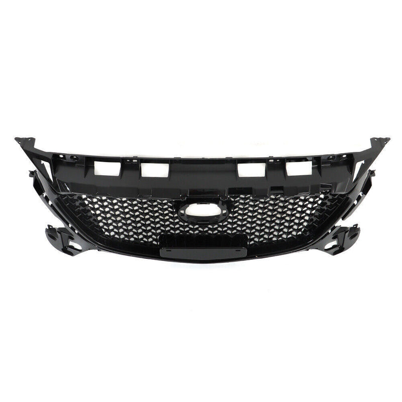 DURAFORCE Front Bumper Upper Grille Honeycomb Grill For Mazda 3 Axela 2017-2018