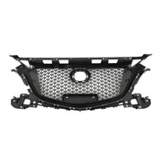 DURAFORCE Front Bumper Upper Grille Honeycomb Grill For Mazda 3 Axela 2017-2018