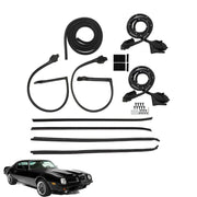 DURAFORCE Roof Rail Window Door Trunk Seal Weatherstrip For 70-81 Camaro Firebird
