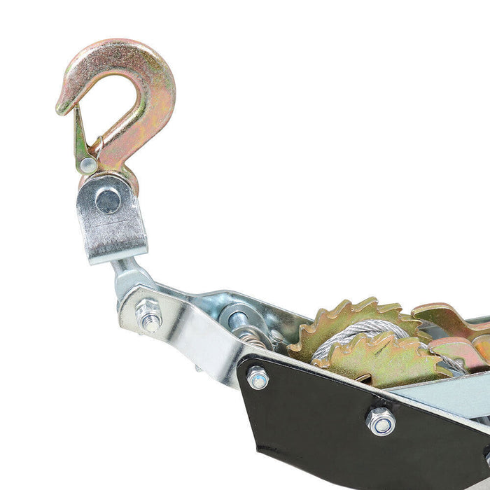 DURAFORCE 2 Ton Come Along Hand Power Puller With Heavy Duty Double Gear