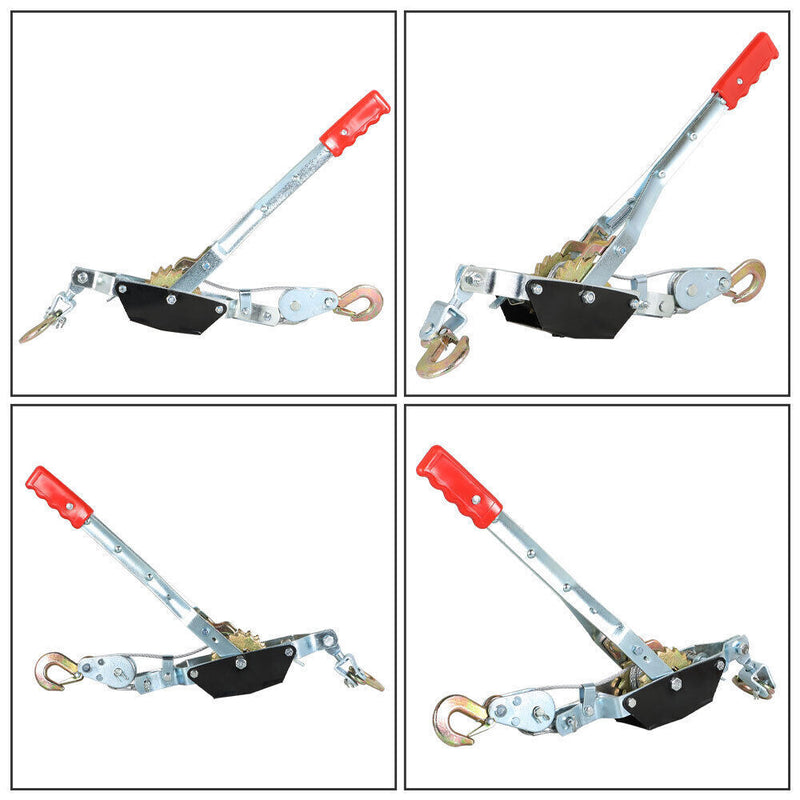 DURAFORCE 2 Ton Come Along Hand Power Puller With Heavy Duty Double Gear