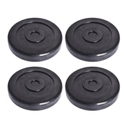 DURAFORCE 4xRound Black Rubber Arm Pads For Bendpak Lift Pads Dannmar Lift 5715017