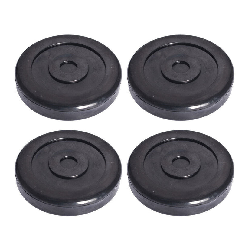 DURAFORCE 4xRound Black Rubber Arm Pads For Bendpak Lift Pads Dannmar Lift 5715017