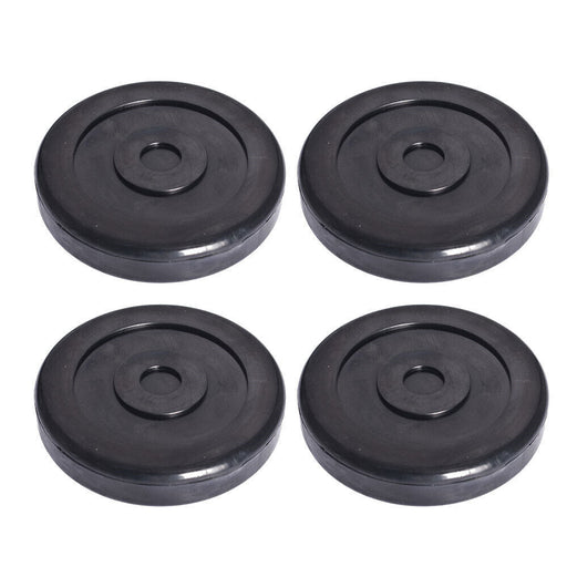 DURAFORCE 4xRound Black Rubber Arm Pads For Bendpak Lift Pads Dannmar Lift 5715017
