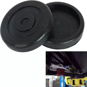 DURAFORCE 4xRound Black Rubber Arm Pads For Bendpak Lift Pads Dannmar Lift 5715017
