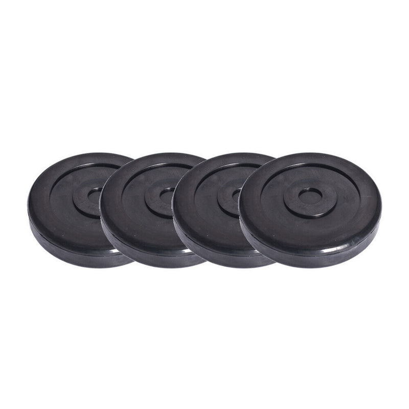 DURAFORCE 4xRound Black Rubber Arm Pads For Bendpak Lift Pads Dannmar Lift 5715017