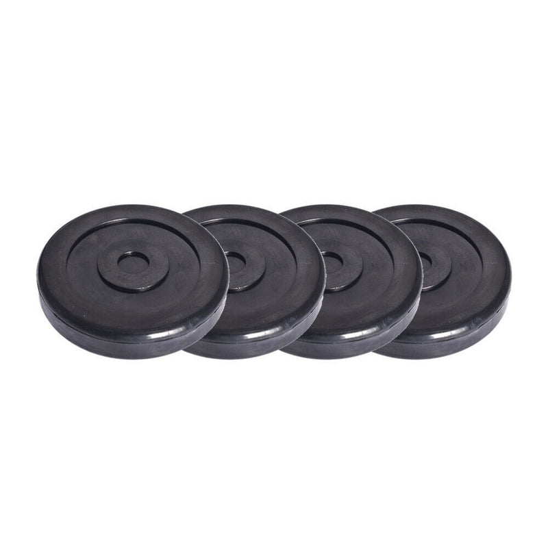 DURAFORCE 4xRound Black Rubber Arm Pads For Bendpak Lift Pads Dannmar Lift 5715017