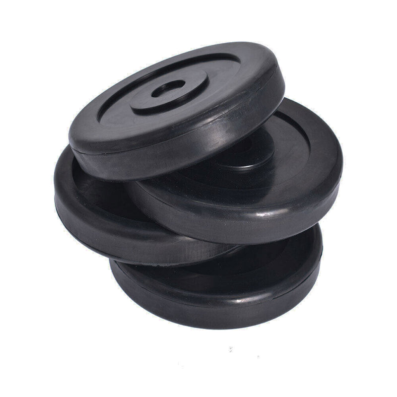 DURAFORCE 4xRound Black Rubber Arm Pads For Bendpak Lift Pads Dannmar Lift 5715017