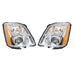 DURAFORCE Right+Left Headlight For 2008-2011 Cadillac DTS HID/Xenon Chrome Housing