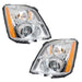 DURAFORCE Right+Left Headlight For 2008-2011 Cadillac DTS HID/Xenon Chrome Housing