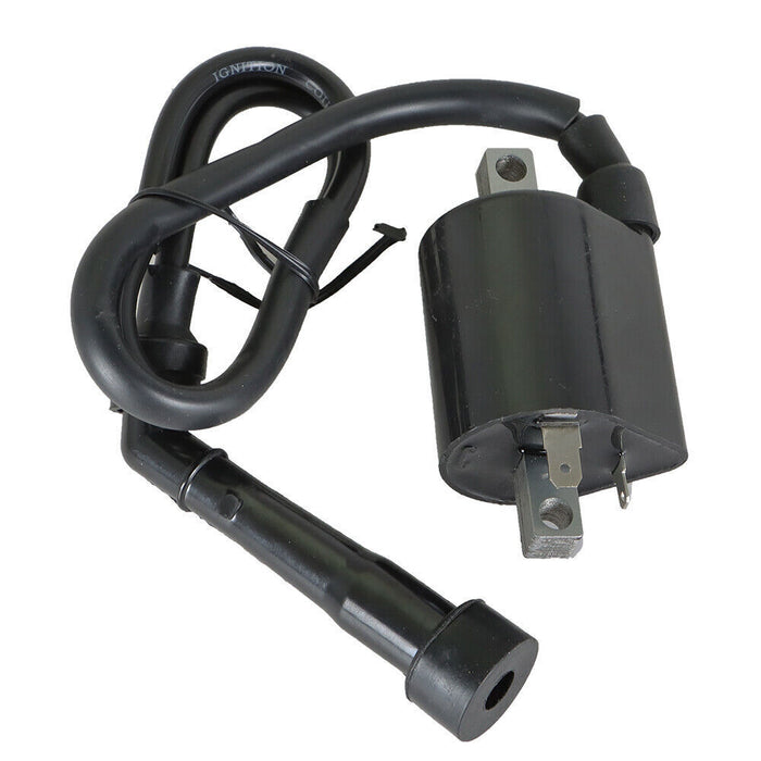 DURAFORCE 2Pack Ignition Coil + Spark Plug For Yamaha XV535 VIRAGO 535 1987 1988 1990-2000