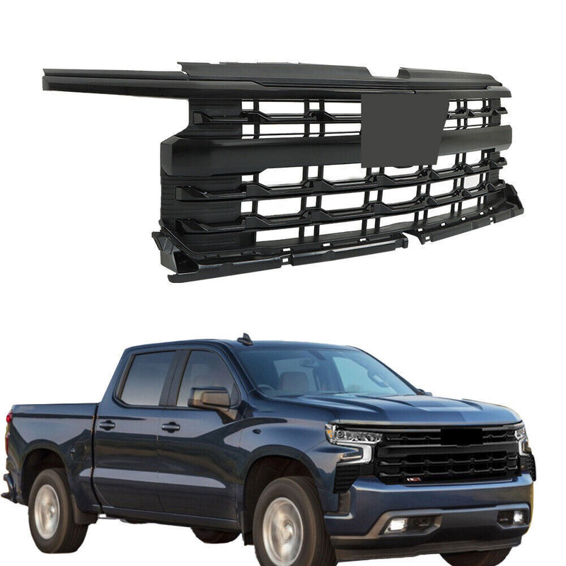 DURAFORCE Front Upper Grille Plastic For 2022-24 Chevy Silverado 1500 LTZ 85516929