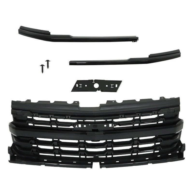 DURAFORCE Front Upper Grille Plastic For 2022-24 Chevy Silverado 1500 LTZ 85516929