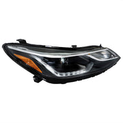 DURAFORCE Right Headlight For 2016-2018 Chevy Cruze Projector Halogen w/LED DRL RH