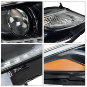 DURAFORCE Right Headlight For 2016-2018 Chevy Cruze Projector Halogen w/LED DRL RH
