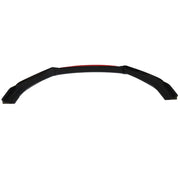 DURAFORCE Front Lip Spoiler Splitter Protector Black Red 2 Layer Lip Universal