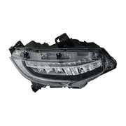 DURAFORCE Passenger Side RH Full LED Headlight Assembly For 2016-2021 Honda Civic
