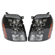 DURAFORCE LH+RH Headlights For 2007-2014 Cadillac Escalade HID w/o Bulbs & Ballast