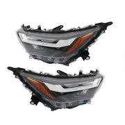 DURAFORCE Left+Right Headlight For 2022-2023 Toyota RAV4 XLE LED Factory Clear