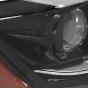 DURAFORCE Right+Left Headlight For 2014-16 Nissan Rogue LED Chrome Clear Lens Pair