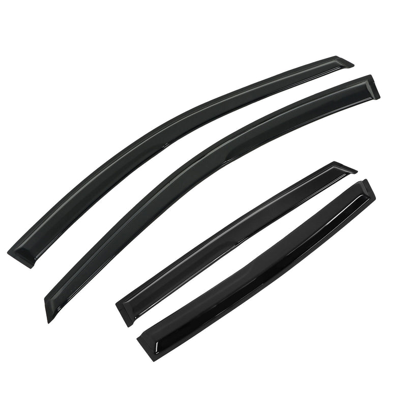 DURAFORCE Window Visors For 2007-2011 Honda CR-V Vent Shade Rain Guards Deflector