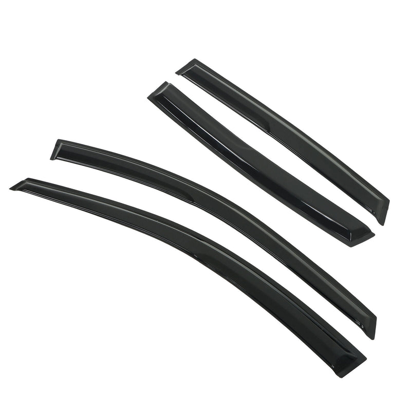 DURAFORCE Window Visors For 2007-2011 Honda CR-V Vent Shade Rain Guards Deflector
