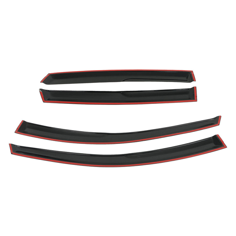 DURAFORCE Window Visors For 2007-2011 Honda CR-V Vent Shade Rain Guards Deflector