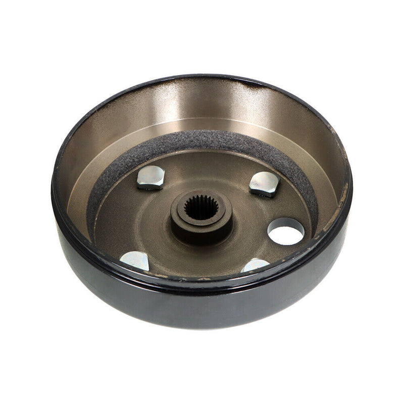 DURAFORCE Rear Brake hub Drums Brake Shoe Spring Kit For EZGO TXT Electric Golf Carts 96+