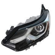DURAFORCE Left Headlight For 2018 2019 Chevrolet Equinox Halogen Black Clear Lens