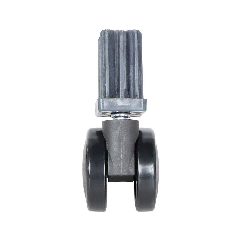 DURAFORCE New 2 Set Gas Grills Replacement Caster Wheel Fits For Genesis, Summit, Silver