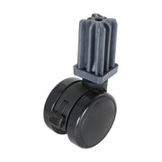 DURAFORCE New 2 Set Gas Grills Replacement Caster Wheel Fits For Genesis, Summit, Silver