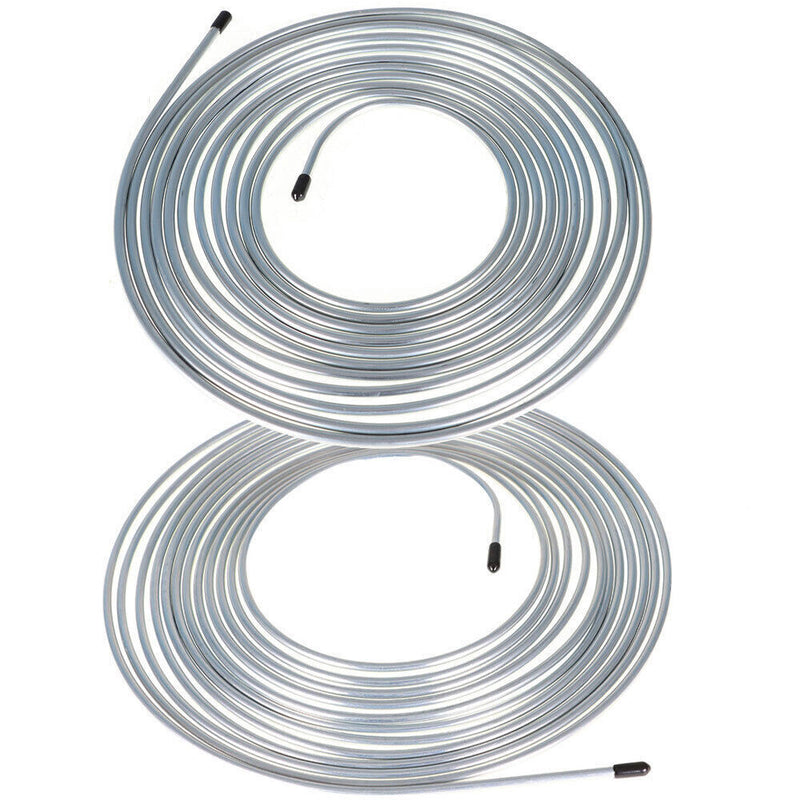 DURAFORCE Brake Line Tubing Kit For Universal 25 Ft 3/16&1/4 Zinc w/32 Fittings